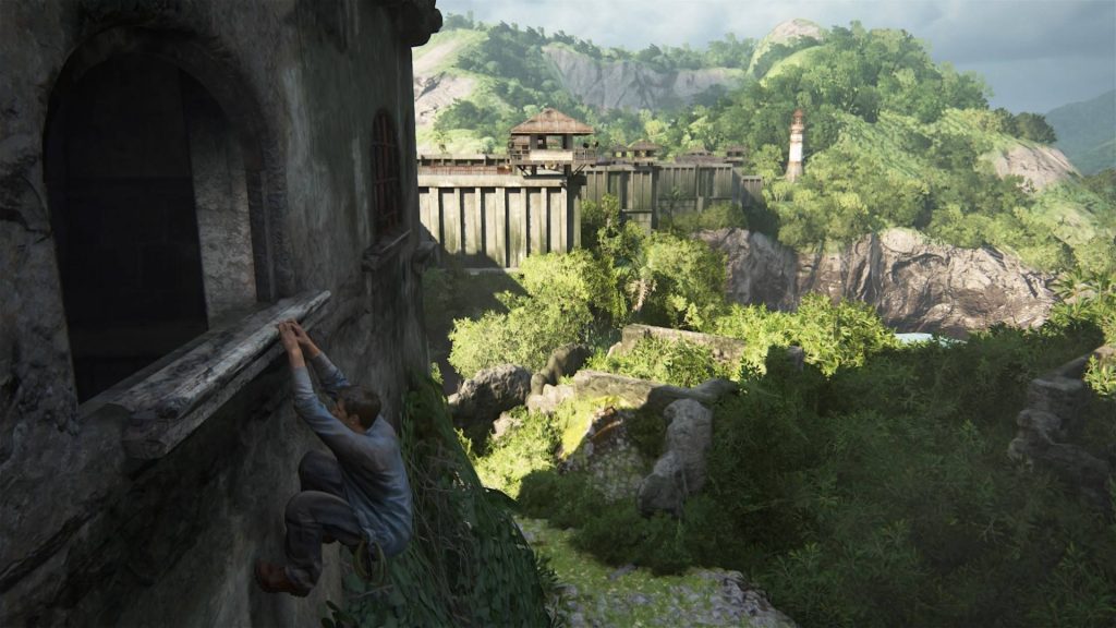 Uncharted 4: A Thief's End for the PS4.